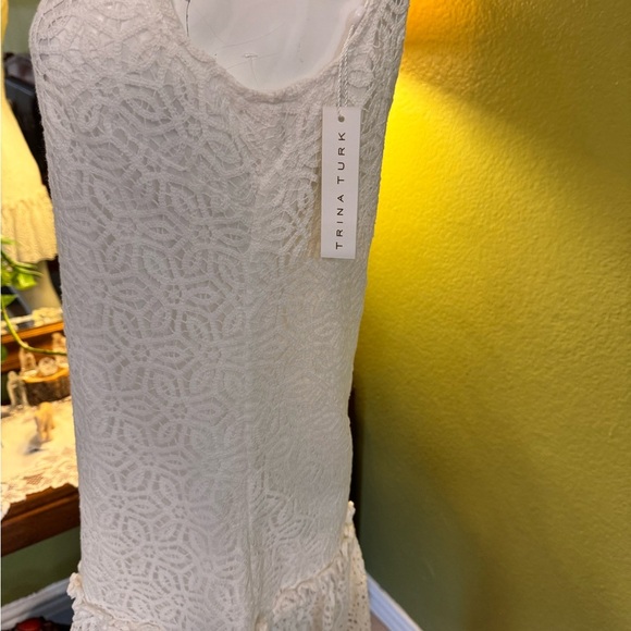 Trina Turk white Lace Dress - Picture 4 of 9